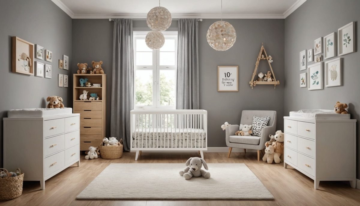 Astuces pour aménager une chambre bébé fonctionnelle et accueillante