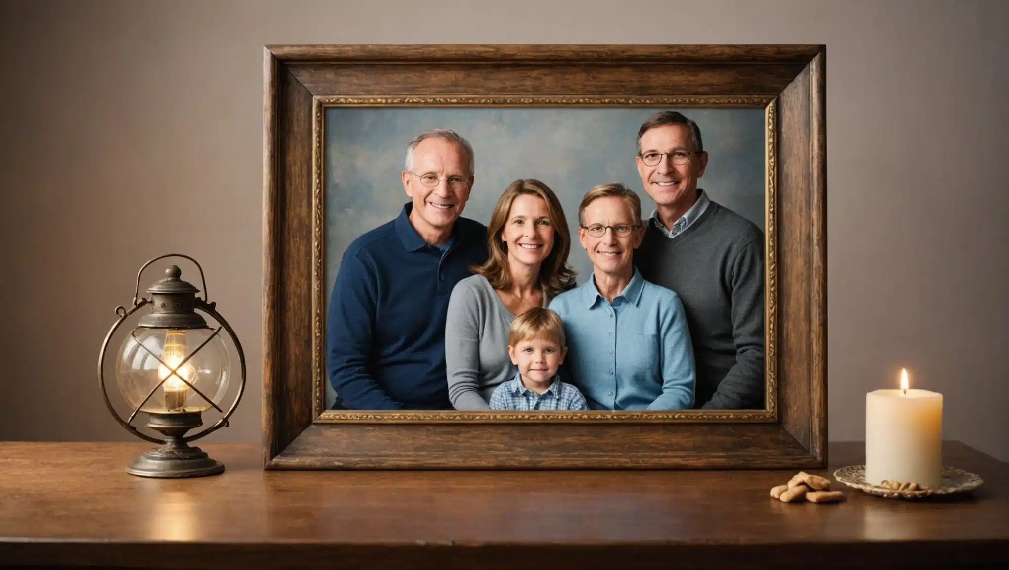 Offrez un souvenir Éternel avec un portrait familial personnalisé