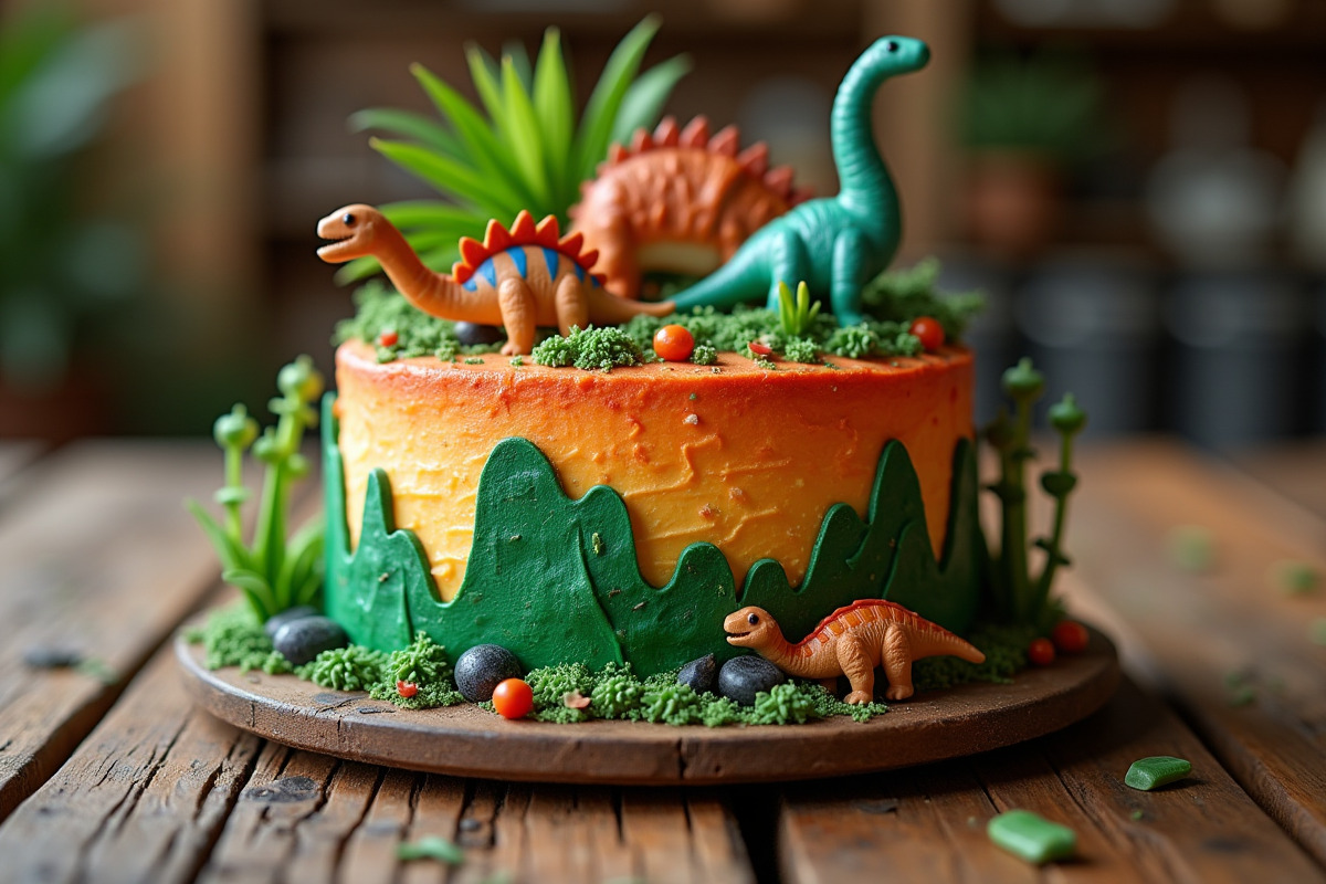 gâteaux dinosaures