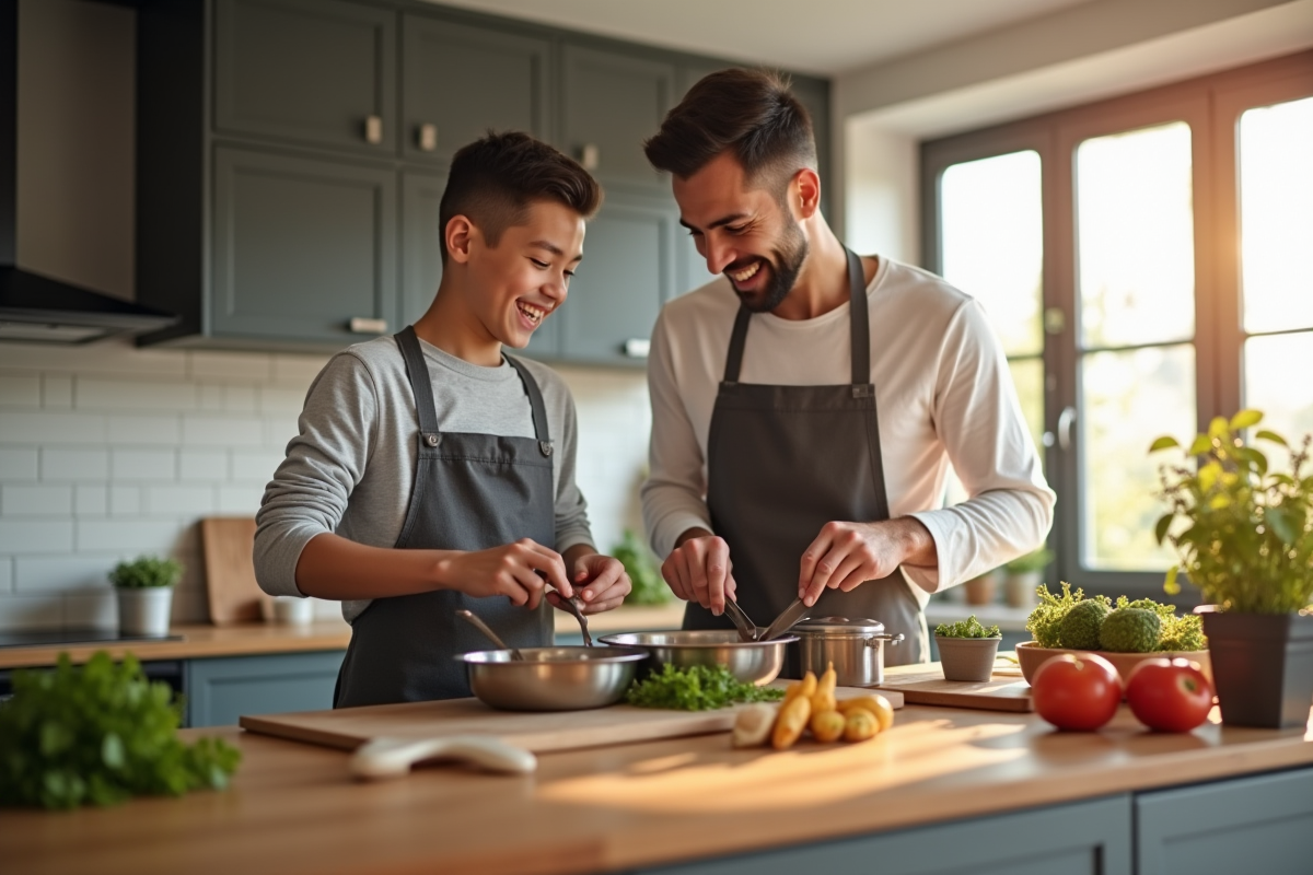 Colocation avec mon fils : avantages, conseils et précautions à prendre