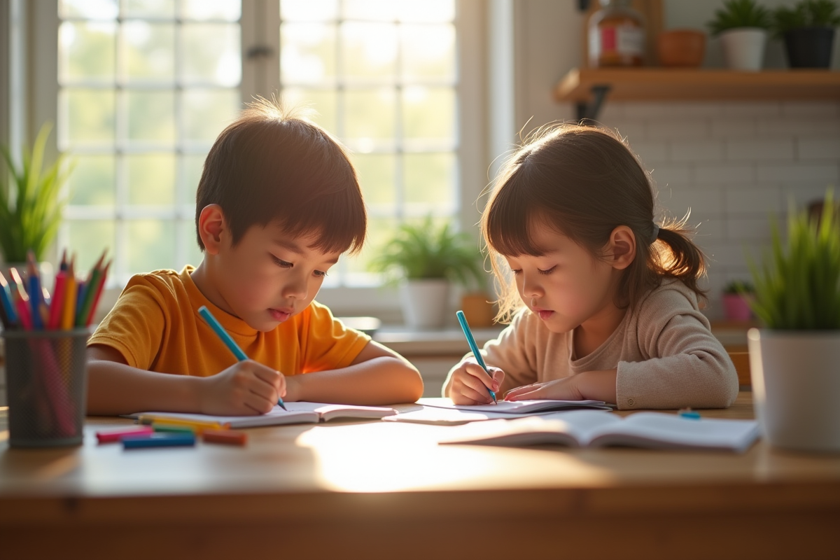 devoirs enfants