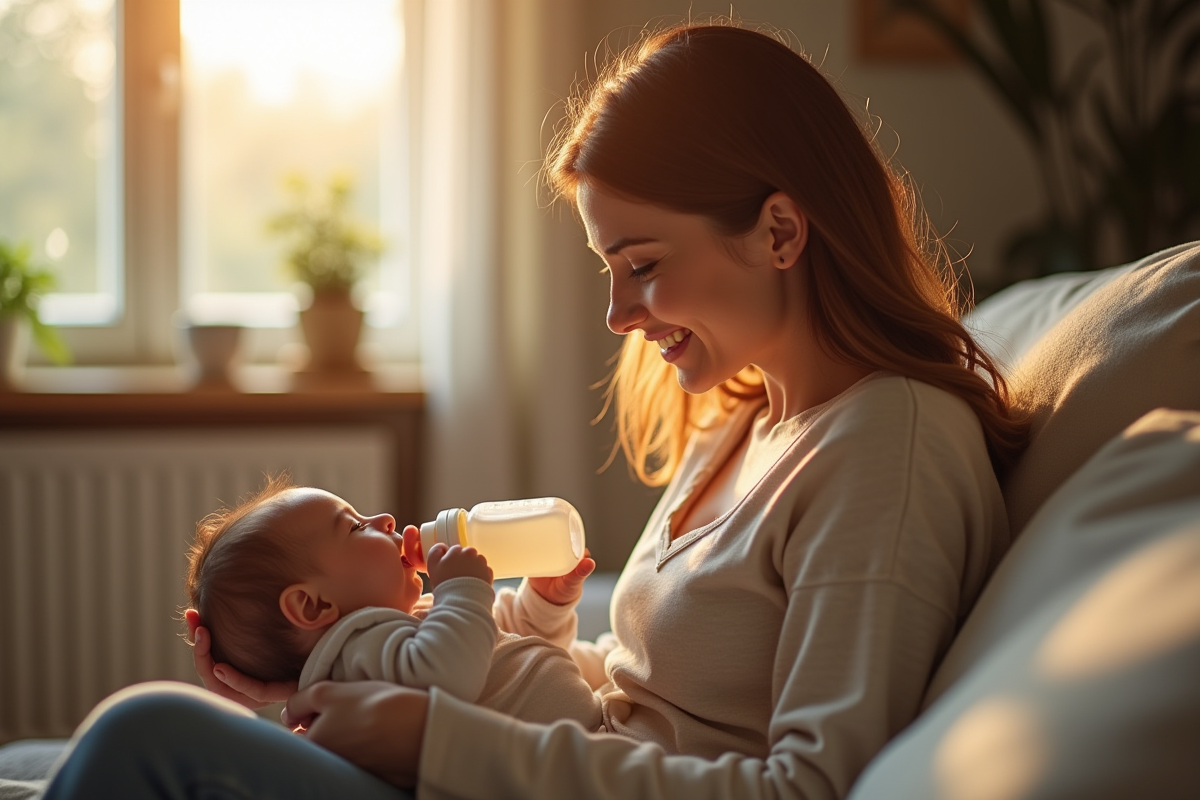 Meilleur lait : allaitement mixte optimal pour bébé ?