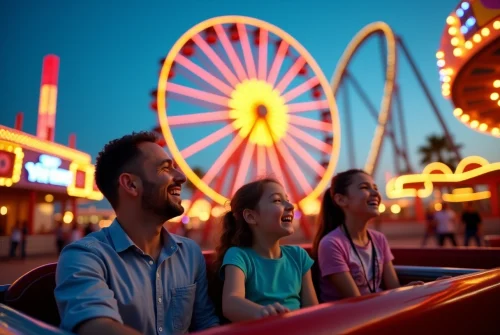 Les attractions incontournables de Luna Park Vias