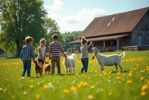 Les fermes du 77 : havres de paix et de savoir pour petits et grands